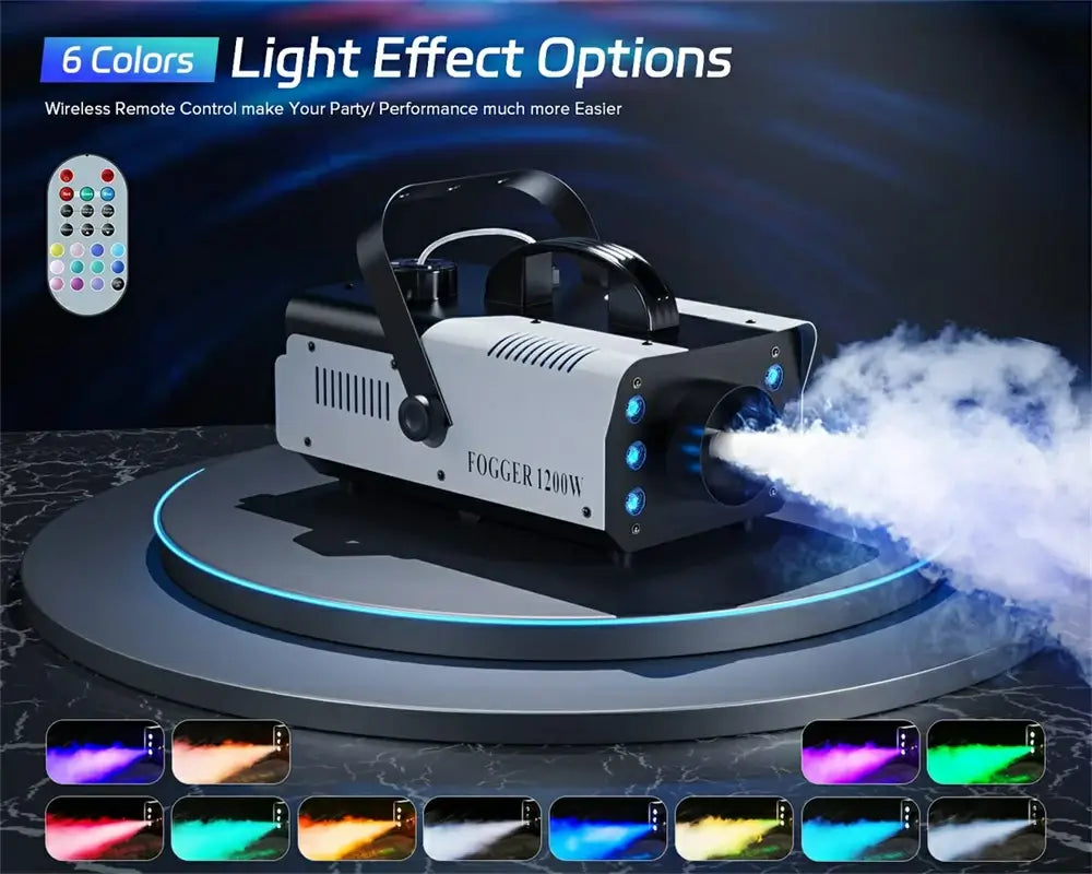 Fog Machine and Lights Essentials for Event Producers Fog Machine and Lights Essentials for Event Producers