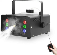 1500W Fog Machine 6 RGB LED Light with Remote Control and 1L Tank