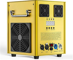 (Gold)Cold Spark Machine Stage Equipment Special Effect Machine with Wireless Remote Control Smart DMX Control