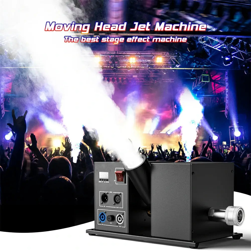 150W Shaking Head Carbon Dioxide Column Machine DMX Console Control