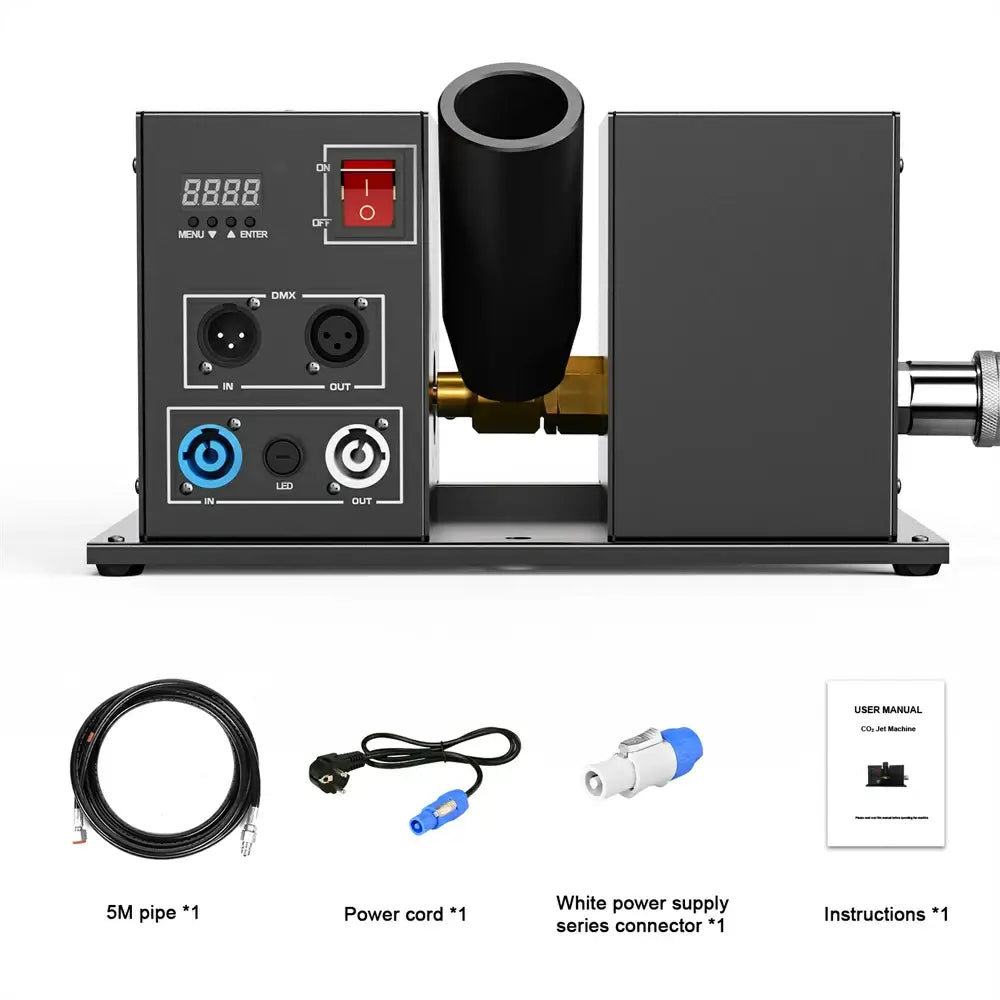 150W Shaking Head Carbon Dioxide Column Machine DMX Console Control