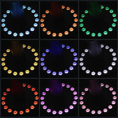 300W 18PCS LED Carbon Dioxide Column Machine Electric Control/ DMX Console Control